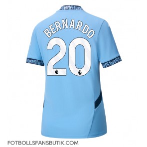 Manchester City Bernardo Silva #20 Replika Hemmatröja Damer 2024-25 Kortärmad